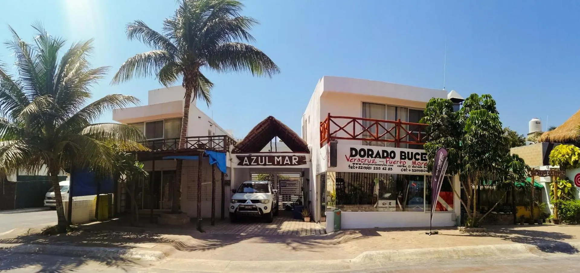 Azul Mar Diving And Lodge Puerto Morelos Mexico
